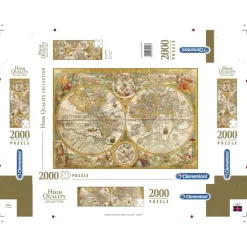 Ancient map - 2000 pezzi