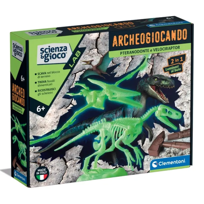 Archeogiocando - Pteranodonte e Velociraptor