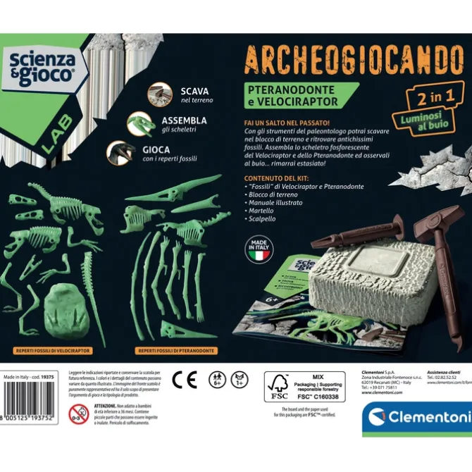 Archeogiocando - Pteranodonte e Velociraptor