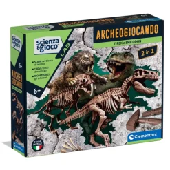 Archeogiocando - T-rex e Smilodon 2in1