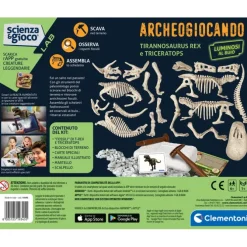 Archeogiocando - T-Rex e Triceratopo