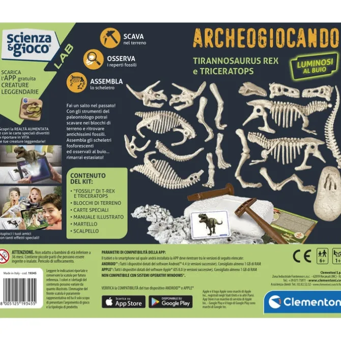 Archeogiocando - T-Rex e Triceratopo