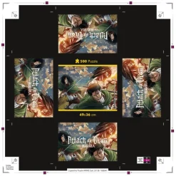 Attack on Titan - 500 pezzi