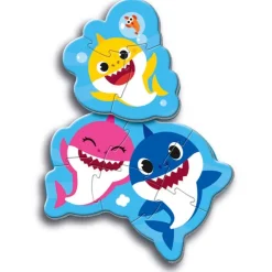 Baby Shark - 1x3 + 1x6 + 1x9 + 1x12 pezzi