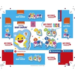 Baby Shark - 1x3 + 1x6 + 1x9 + 1x12 pezzi