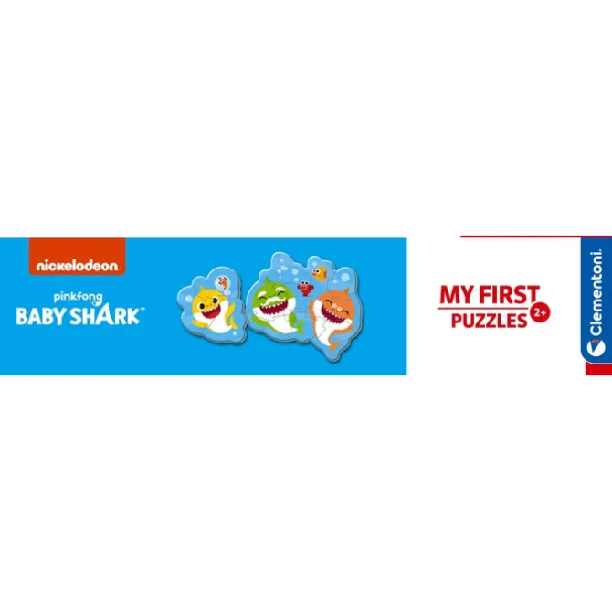 Baby Shark - 1x3 + 1x6 + 1x9 + 1x12 pezzi