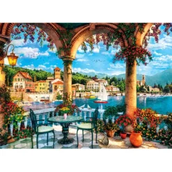 Balcony view of Lake Como - 1000 pezzi
