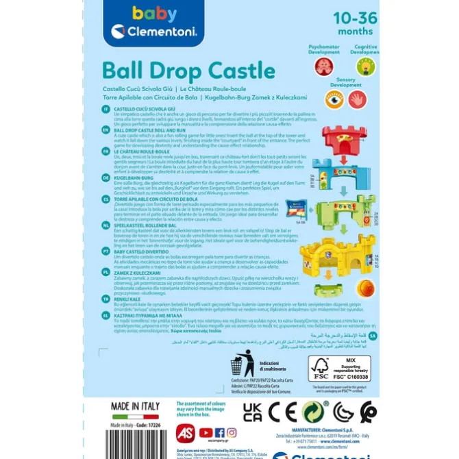 Ball drop castle