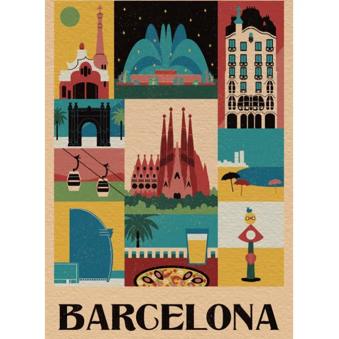 Barcelona - 1000 pezzi