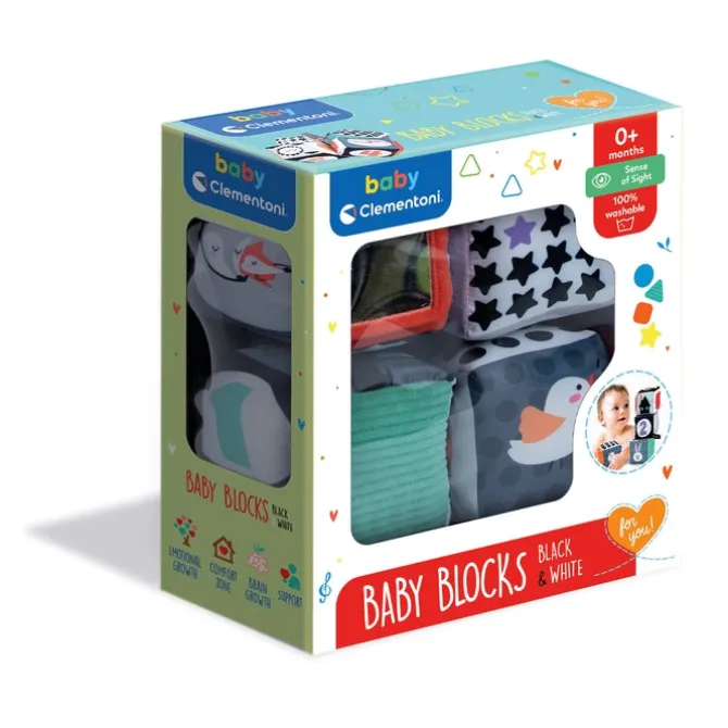 Black & White Soft Activity Blocks