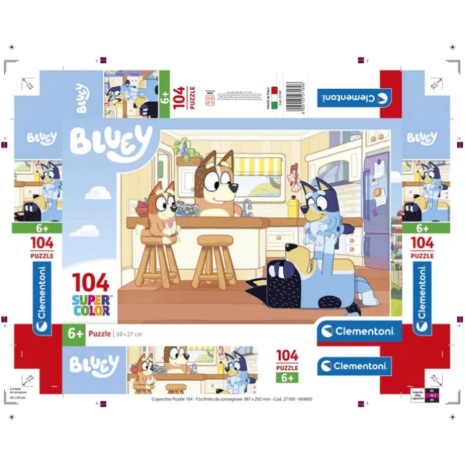 Bluey - 104 pezzi