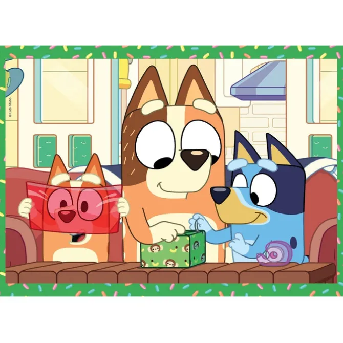 Bluey - 1x12 + 1x16 + 1x20 + 1x24 pezzi