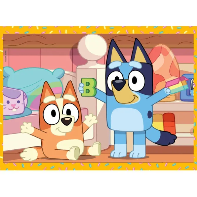 Bluey - 1x12 + 1x16 + 1x20 + 1x24 pezzi