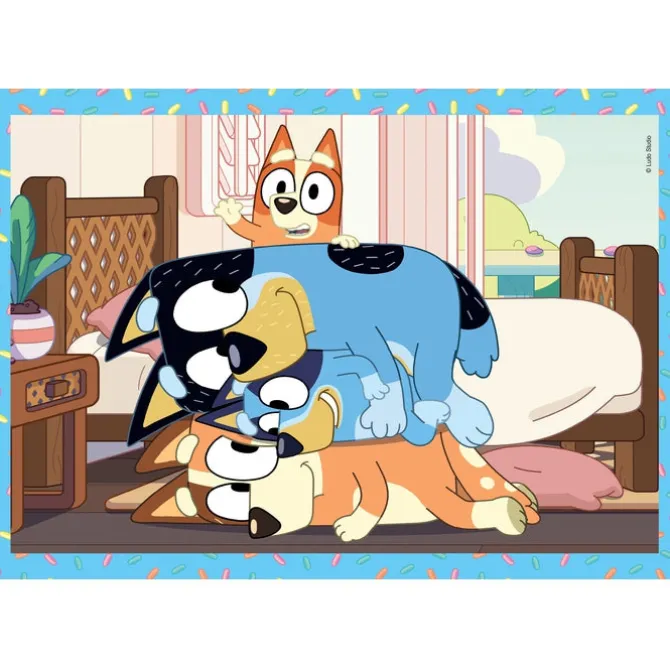 Bluey - 1x12 + 1x16 + 1x20 + 1x24 pezzi