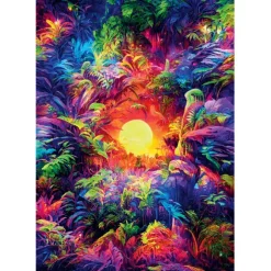 Colorboom Psychedelic Jungle Sunrise - 500 pezzi