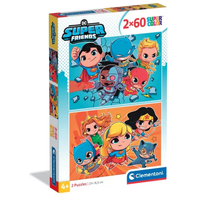 Dc Comics Superfriends - 2x60 pezzi