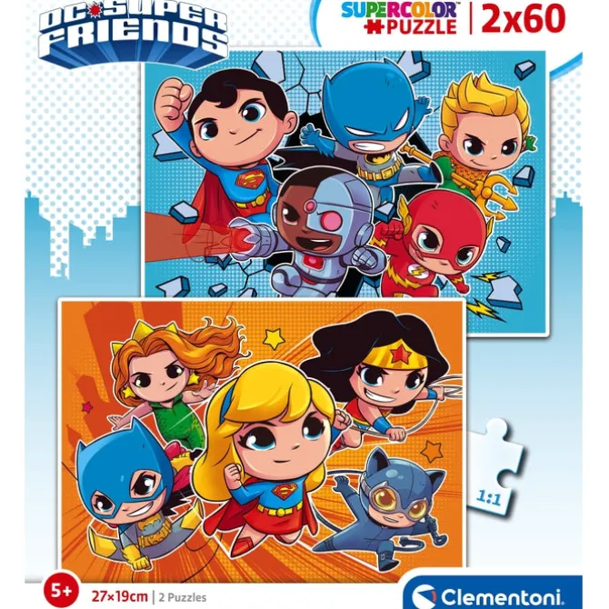 Dc Comics Superfriends - 2x60 pezzi