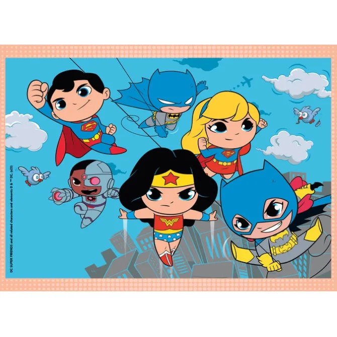 Dc Superfriends - 1x12 + 1x16 + 1x20 + 1x24 pezzi