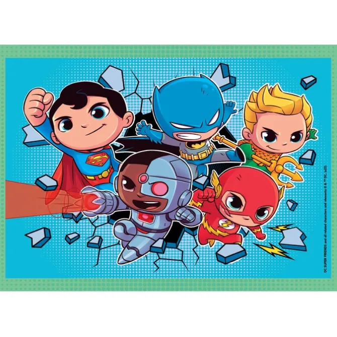 Dc Superfriends - 1x12 + 1x16 + 1x20 + 1x24 pezzi