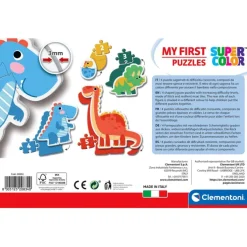 Dinos - 1x3 + 1x6 + 1x9 + 1x12 pezzi