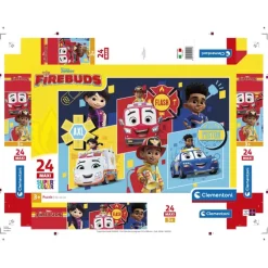 Disney Firebuds - 24 pezzi
