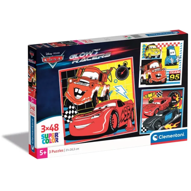 Disney Pixar Cars On The Road - 3x48 pezzi