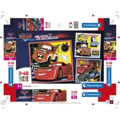 Disney Pixar Cars On The Road - 3x48 pezzi