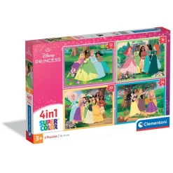 Disney Princess - 1x12 + 1x16 + 1x20 + 1x24 pezzi