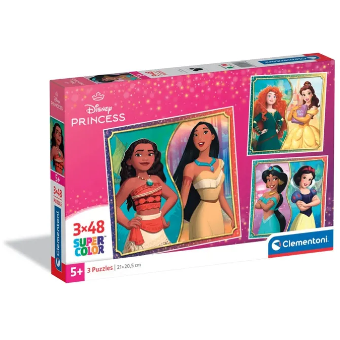 Disney Princess - 3x48 pezzi