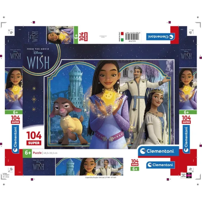 Disney Wish - 104 pezzi