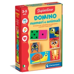 Domino numeri e animali