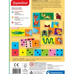 Domino numeri e animali