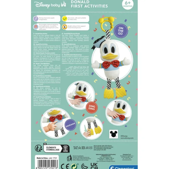 Donald Duck Activity Plush