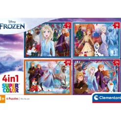 Frozen - 1x12 + 1x16 + 1x20 + 1x24 pezzi