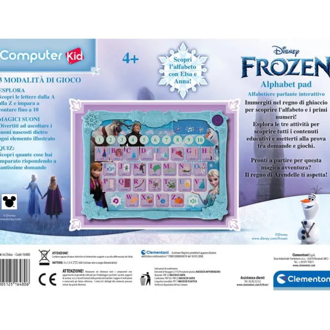 Frozen Aphabet Pad