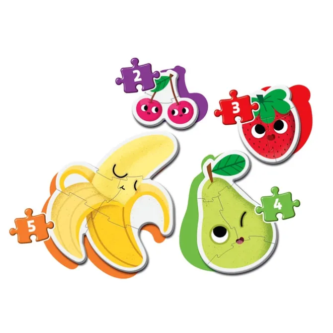 Fruits - 1x3 + 1x6 + 1x9 + 1x12 pezzi