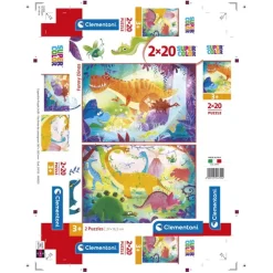Funny Dinos - 20 pezzi