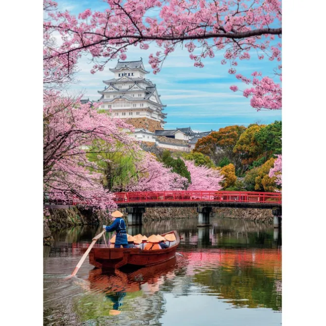 Himeji Castle in Spring - 1000 pezzi