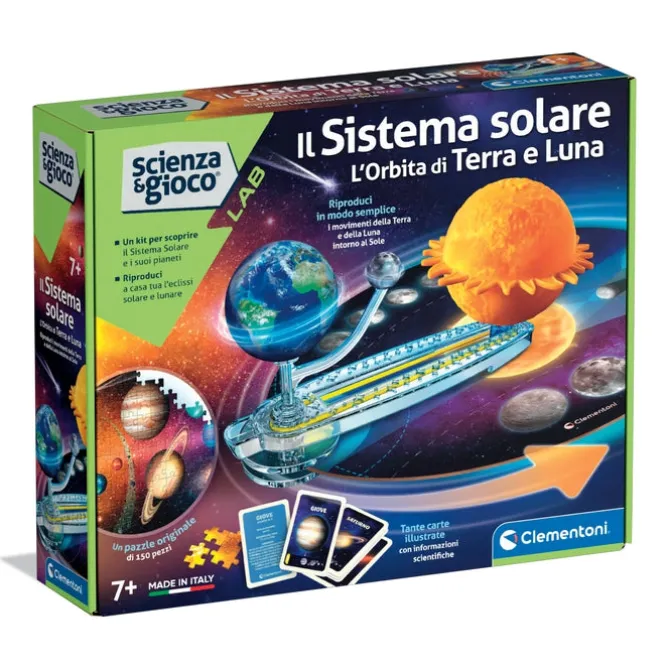 Il Sistema Solare: l'orbita di Terra e Luna