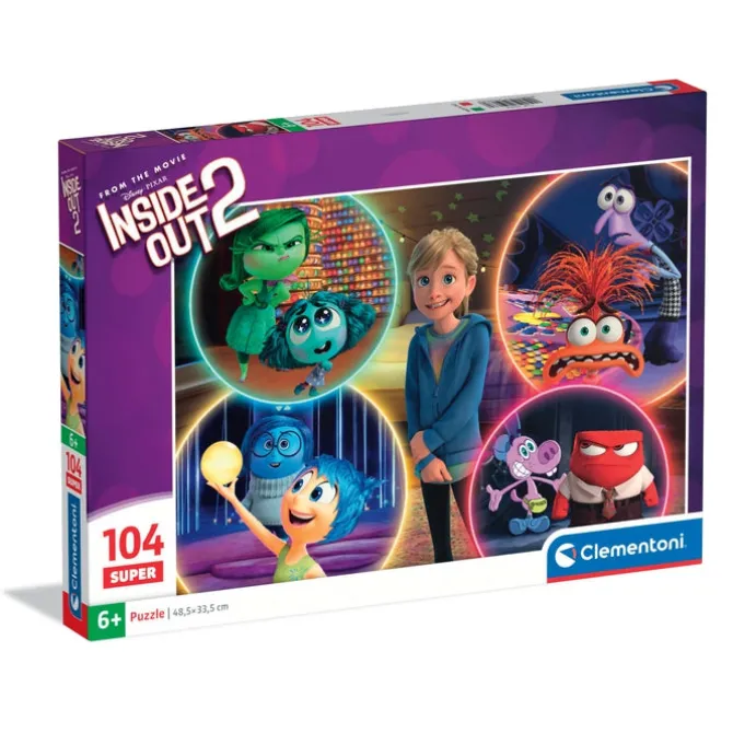 Inside Out 2 - 104 pezzi