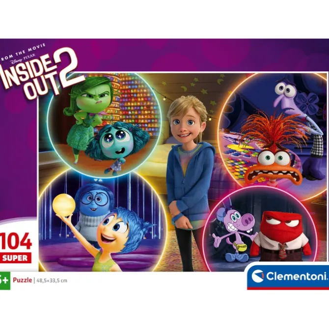 Inside Out 2 - 104 pezzi