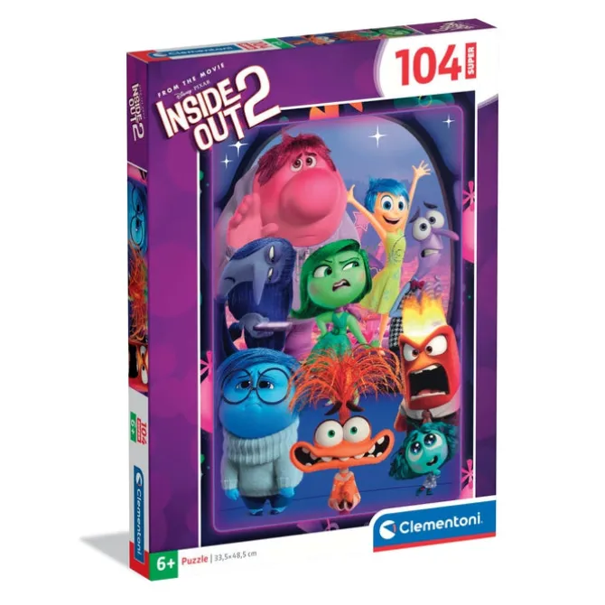 Inside Out 2 - 104 pezzi