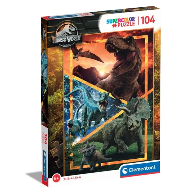 Jurassic World - 104 pezzi