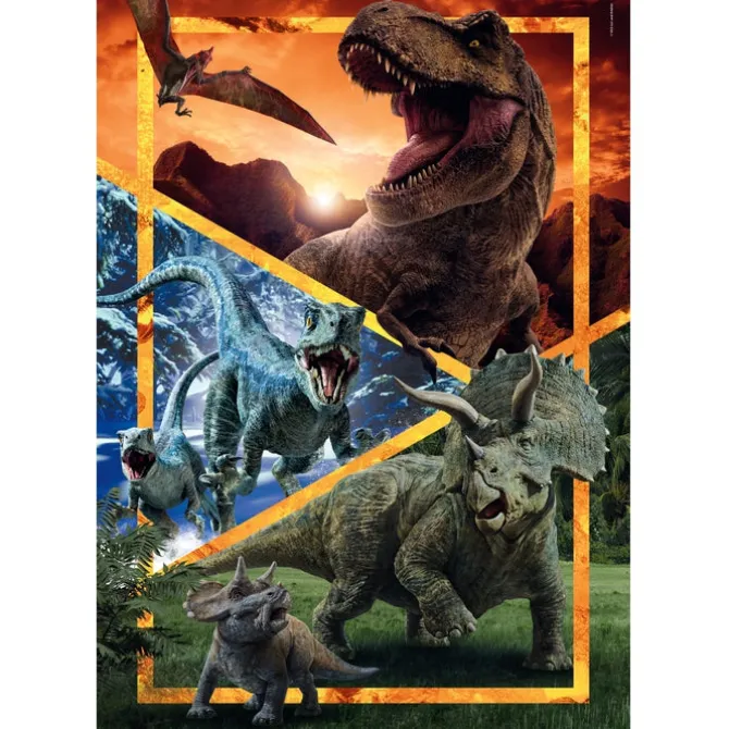 Jurassic World - 104 pezzi