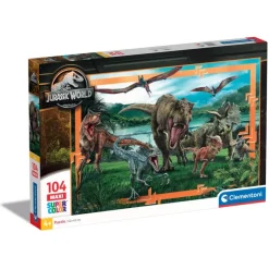 Jurassic World - 104 pezzi