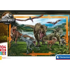 Jurassic World - 104 pezzi