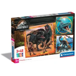 Jurassic World - 3x48 pezzi