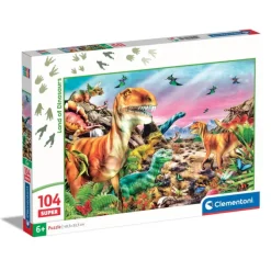 Land Of Dinosaurs - 104 pezzi