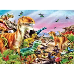 Land Of Dinosaurs - 104 pezzi