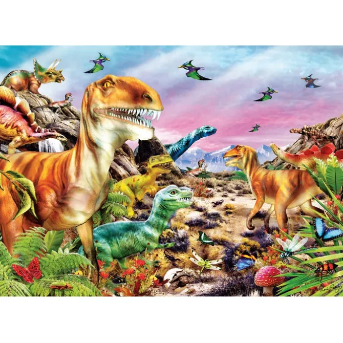 Land Of Dinosaurs - 104 pezzi